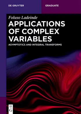 Ladeinde | Applications of Complex Variables | Buch | 978-3-11-135090-5 | www2.sack.de