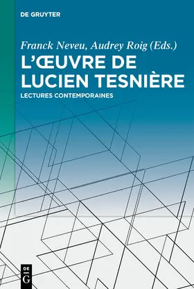 Roig / Neveu |  L'¿uvre de Lucien Tesnière | Buch |  Sack Fachmedien
