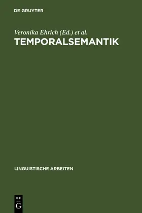 Ehrich / Vater |  Temporalsemantik | eBook | Sack Fachmedien