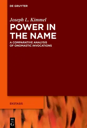 Kimmel | Power in the Name | Buch | 978-3-11-136028-7 | sack.de