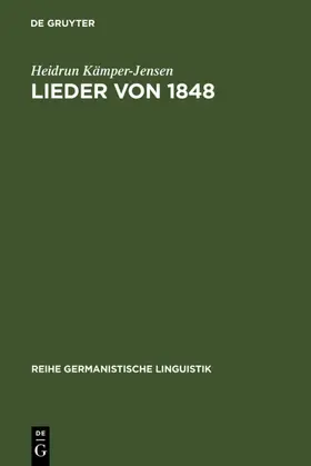 Kämper-Jensen |  Lieder von 1848 | eBook | Sack Fachmedien