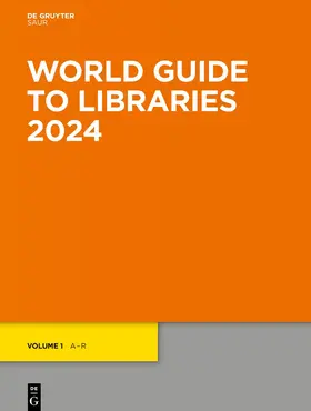 [unknown] |  World Guide to Libraries 2024 | Buch |  Sack Fachmedien