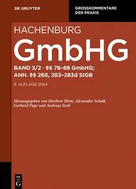 Hirte / Schall / Baur |  §§ 78-88; Anh. §§ 266, 283-283d StGB | eBook | Sack Fachmedien