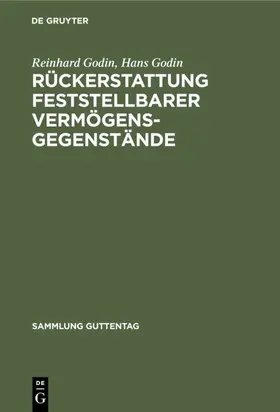 Godin |  Rückerstattung feststellbarer Vermögensgegenstände | eBook | Sack Fachmedien