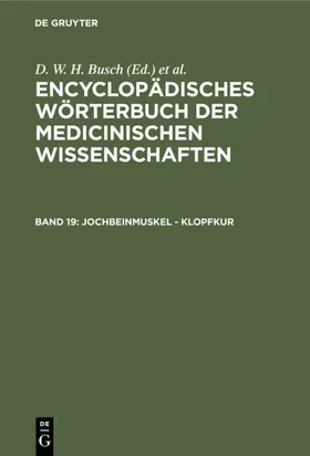 Busch / Gräfe / Hufeland |  Jochbeinmuskel - Klopfkur | eBook | Sack Fachmedien