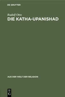 Otto | Die Katha-Upanishad | E-Book | www2.sack.de