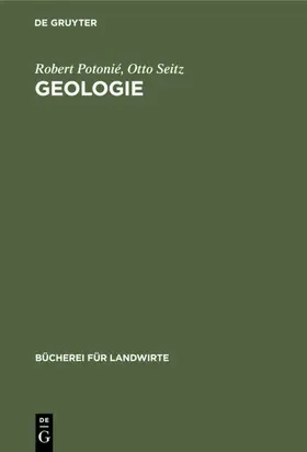 Potonié / Seitz |  Geologie | eBook | Sack Fachmedien
