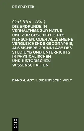 Ritter |  Die Erdkunde von Asien / Ritter, Carl | eBook | Sack Fachmedien