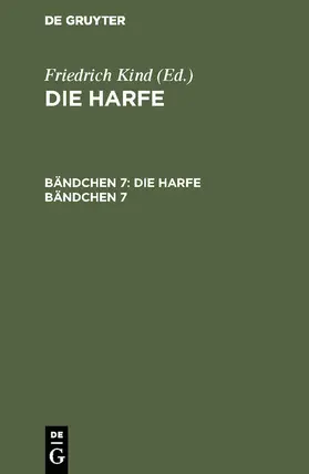 Kind |  Die Harfe. Bändchen 7 | eBook | Sack Fachmedien