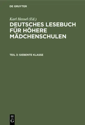 Hessel |  Siebente Klasse | eBook | Sack Fachmedien