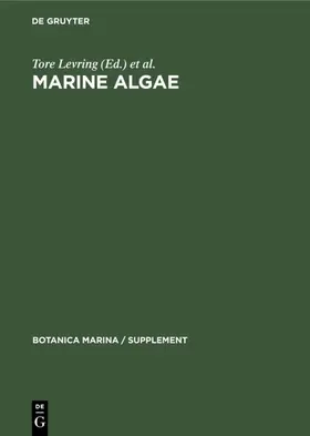 Levring / Hoppe / Schmid |  Marine Algae | eBook | Sack Fachmedien