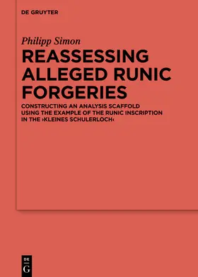 Simon | Reassessing Alleged Runic Forgeries | Buch | 978-3-11-144658-5 | sack.de