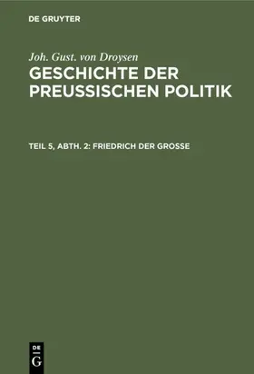 Friedrich der Große | E-Book | sack.de