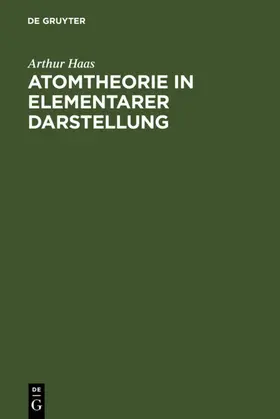 Haas | Atomtheorie in elementarer Darstellung | E-Book | sack.de
