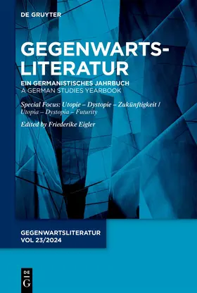 Eigler |  Utopie - Dystopie - Klimaromane / Utopia - Dystopia - Climate Fiction | Buch |  Sack Fachmedien