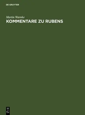 Warnke |  Kommentare zu Rubens | eBook | Sack Fachmedien