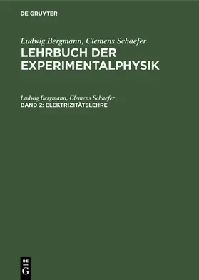 Bergmann / Schaefer | Elektrizitätslehre | E-Book | sack.de