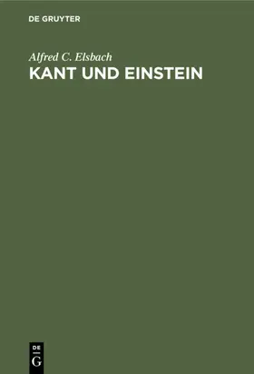Elsbach | Kant und Einstein | E-Book | www2.sack.de