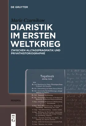 Czarnikow |  Diaristik im Ersten Weltkrieg | Buch |  Sack Fachmedien