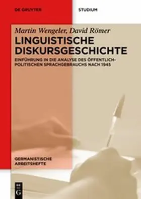 Wengeler / Römer |  Linguistische Diskursgeschichte | eBook | Sack Fachmedien
