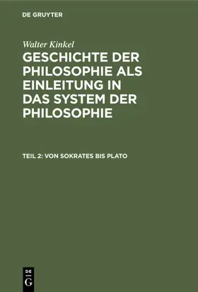 Kinkel |  Von Sokrates bis Plato | eBook | Sack Fachmedien