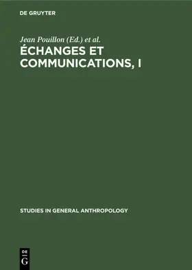 Pouillon / Maranda |  Échanges et communications, I | eBook | Sack Fachmedien