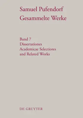 Seidler |  Dissertationes Academicae Selectiores and Related Works | eBook | Sack Fachmedien