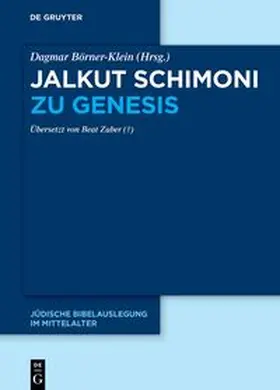 Börner-Klein |  Jalkut Schimoni zu Genesis | eBook | Sack Fachmedien