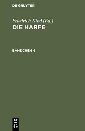 Kind |  Die Harfe. Bändchen 4 | eBook | Sack Fachmedien