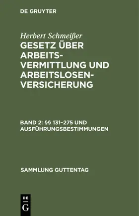 Schmeißer |  §§ 131–275 und Ausführungsbestimmungen | eBook | Sack Fachmedien