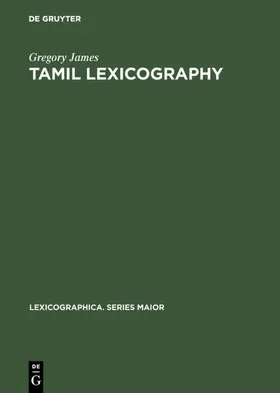 James | Tamil lexicography | E-Book | sack.de