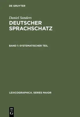 Sanders | Systematischer Teil | E-Book | sack.de