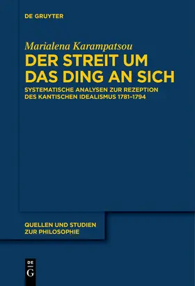 Karampatsou | Der Streit um das Ding an sich | Buch | 978-3-11-162051-0 | www2.sack.de