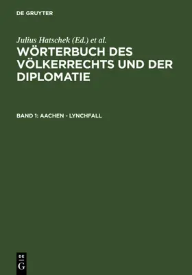Hatschek / Strupp | Aachen - Lynchfall | E-Book | sack.de