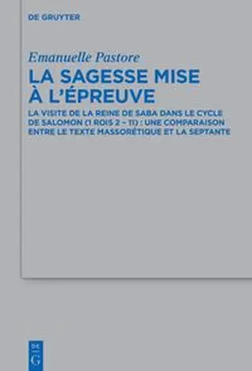Pastore | La sagesse mise à l’épreuve | E-Book | sack.de