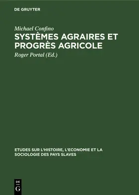 Confino / Portal |  Systèmes agraires et progrès agricole | eBook | Sack Fachmedien