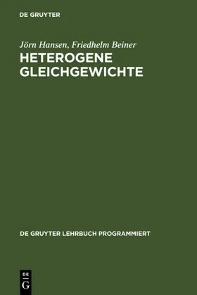 Hansen / Beiner |  Heterogene Gleichgewichte | eBook | Sack Fachmedien