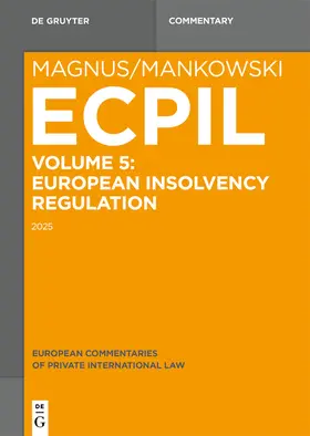 Magnus |  European Insolvency Regulation 2015 | eBook | Sack Fachmedien