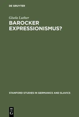 Luther |  Barocker Expressionismus? | eBook | Sack Fachmedien