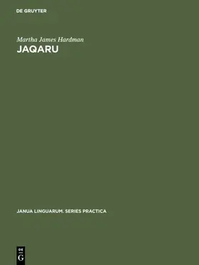 Hardman | Jaqaru | E-Book | sack.de