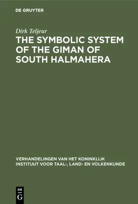 Teljeur | The symbolic system of the Giman of South Halmahera | E-Book | sack.de