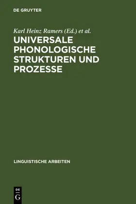 Ramers / Vater / Wode |  Universale phonologische Strukturen und Prozesse | eBook | Sack Fachmedien