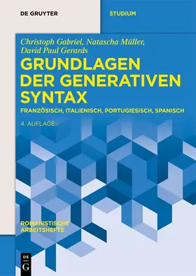 Gabriel / Müller / Fischer |  Grundlagen der generativen Syntax | eBook | Sack Fachmedien