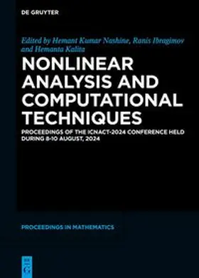 Kumar Nashine / Ibragimov / Kalita |  Nonlinear Analysis and Computational Techniques | Buch |  Sack Fachmedien