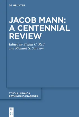 Reif / Sarason |  Jacob Mann: A Centennial Review | Buch |  Sack Fachmedien