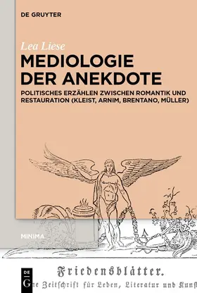 Liese |  Mediologie der Anekdote | Buch |  Sack Fachmedien