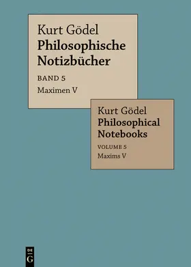 Gödel / Engelen |  Maximen V / Maxims V | Buch |  Sack Fachmedien