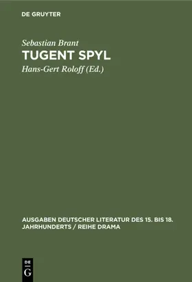 Brant / Roloff |  Tugent Spyl | Buch |  Sack Fachmedien