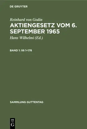 Wilhelmi |  §§ 1-178 | Buch |  Sack Fachmedien