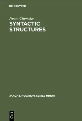 Chomsky |  Syntactic Structures | eBook | Sack Fachmedien